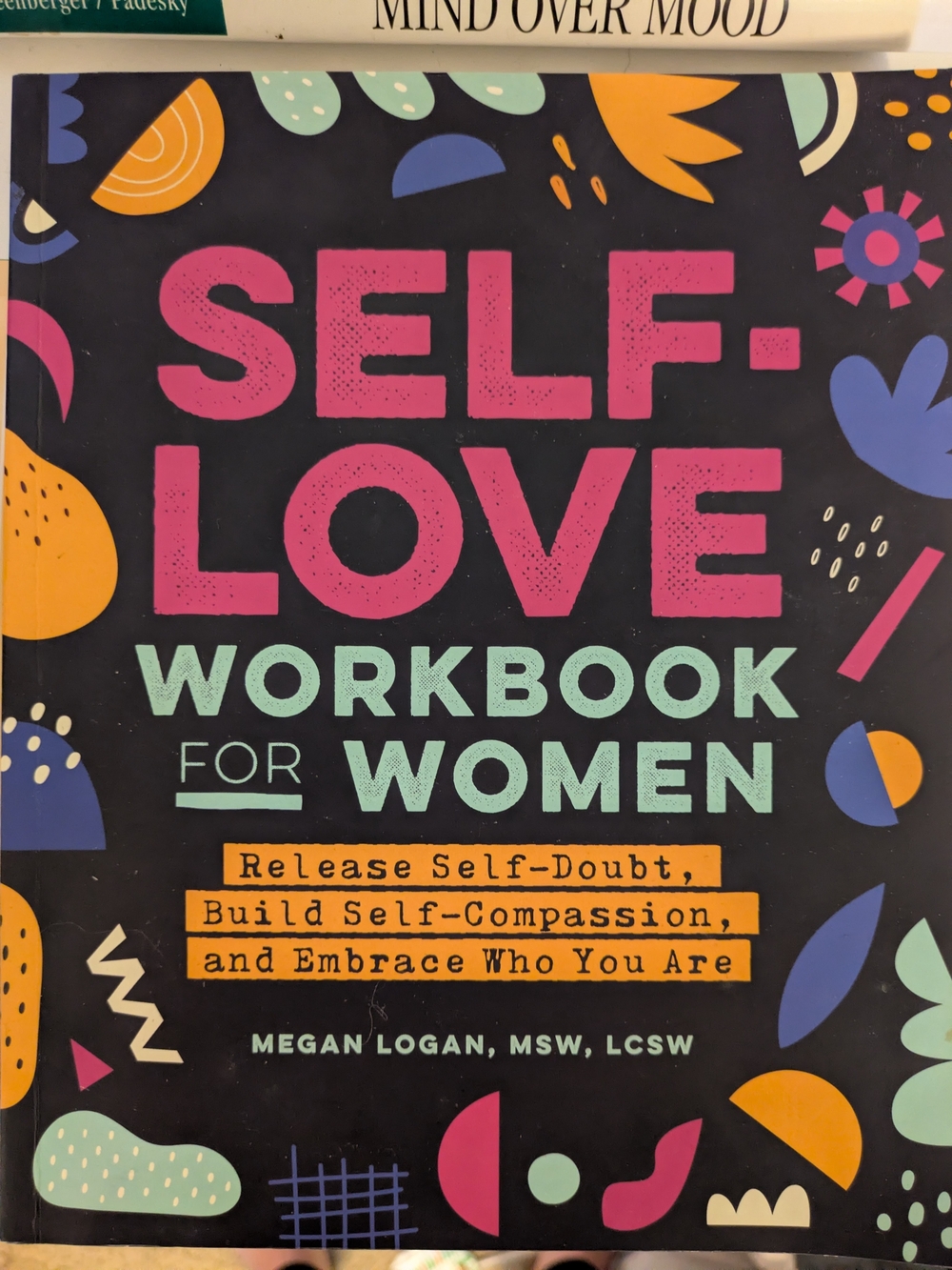 SELF-LOVE Workbook for Women - Pink & Teal Cover